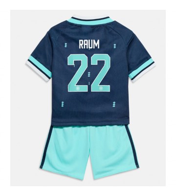Tyskland David Raum #22 Bortaställ Barn VM 2026 Kortärmad (+ Korta byxor)